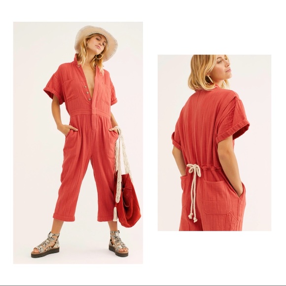 Free People Pants - FREE PEOPLE Totally Crushin’ Jumpsuit